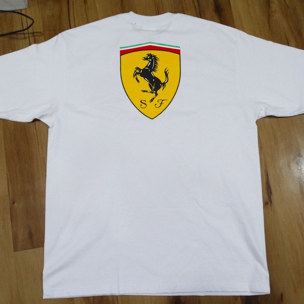 NEW! CUSTOM FERRARI CREWNECK T SHIRT